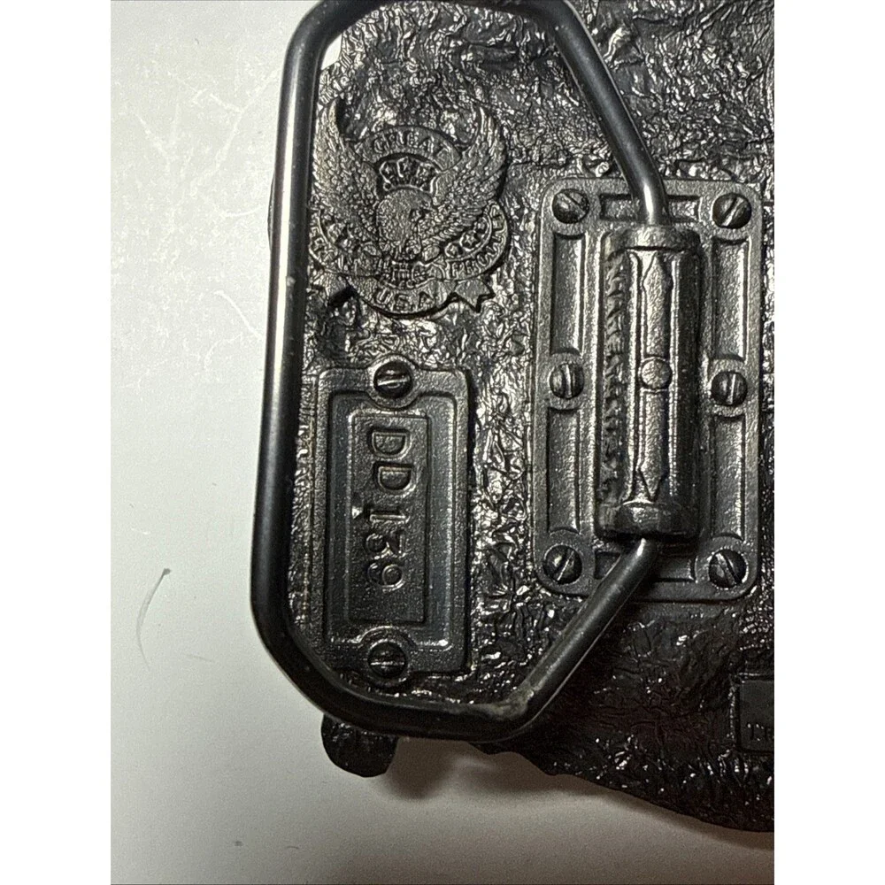 DON'T LET EUROPE RULE BRITANNIA METAL BELT BUCKLE TANSIDE LTD DRAGON COLLECTION